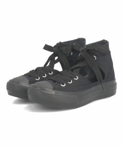 converse コンバース ALL STAR LIGHT PLTS GHILLIE HI レディーススニーカー(オールスターライトPLTSギリーHI) 31309200 ブラックモノク