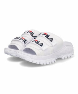 FILA フィラ OUTDOOR SLIDE レディース厚底スポーツサンダル ミュール(アウトドアスライド) 5SM01799 125 ホワイト