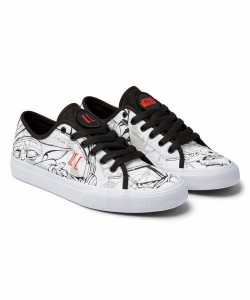 DC SHOES ディーシーシューズ SW MANUAL 【STAR WARS】メンズスニーカー(スターウォーズマニュアル) DM232116 WBK ホワイト/ブラック