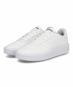 adidas アディダス COURT PF W レディーススニーカー 厚底(コートプラットフォームW) GV9000 フットウェアホワイト/フットウェアホワイト