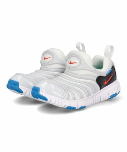 NIKE ナイキ DYNAMO FREE PS キッズスニーカー スリッポン(ダイナモフリーPS) 343738 103 ホワイト/ライトクリムゾン/ピュアプラチナ