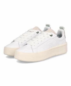 LACOSTE ラコステ CARNABY PLAT 123 1 SFA レディーススニーカー 厚底 レザースニーカー(カーナビープラット) 45SFA0040 65T オフホワイ