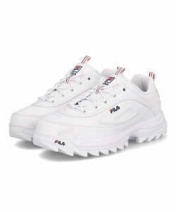 FILA フィラ DISTORTER PREMIUM メンズスニーカー 厚底(ディストータープレミアム) WSS23012 125 ホワイト【メンズ】