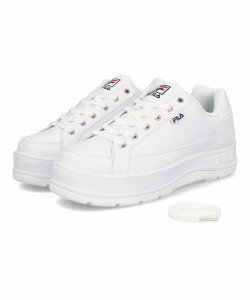 FILA フィラ RULZ LX レディース 厚底スニーカー(ルールズLX) 1TM01564D 100【EC】 ホワイト【レディース】