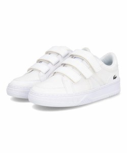 LACOSTE ラコステ L001 123 4 SUC キッズスニーカー 45SUC0010 21G【EC】 ホワイト/ホワイト