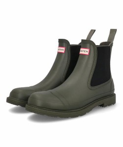 HUNTER ハンター M COMMANDO CHELSEA BOOT【完全防水】メンズレインブーツ サイドゴア(Mコマンドチェルシーブーツ) MFS9016RMA 【EC】 ダ