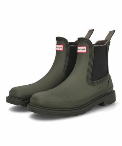 HUNTER ハンター W COMMANDO CHELSEA BOOT【完全防水】レディースレインブーツ サイドゴア(Wコマンドチェルシーブーツ) WFS1018RMA 【EC