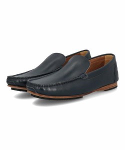 madras MODELLO マドラスモデロ メンズ 本革ドライビングシューズ【幅広3E/接触冷感/抗菌防臭/消臭/抗ウイルス】スリッポン DM5514 ネイ