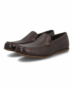 ROCKPORT ロックポート MALCOM SLIP ON【本革】メンズ カジュアルスリッポン モカシン(マルコムスリッポン) CJ2274 【EC】 ブラウン