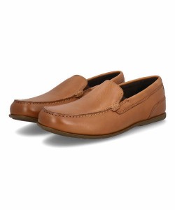 ROCKPORT ロックポート MALCOM SLIP ON【本革】メンズ カジュアルスリッポン モカシン(マルコムスリッポン) CJ2276 【EC】 タン