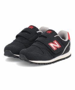 newbalanceニューバランスIZ373ベビースニーカーベビーシューズ子供靴ワンベルト633373AA2ブラック