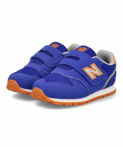 new balance ニューバランス IZ373 ベビースニーカー ベビーシューズ 子供靴 ワンベルト 633373 AB2 ブルー