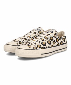 converse コンバース ALL STAR US LEOPARD OX レディーススニーカー ローカット(オールスターUSレパードOX) 1SD556 ホワイト