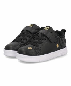 DC SHOES ディーシーシューズ KS COURT GRAFFIK LITE EV【軽量】キッズスニーカー(キッズコートグラフィックライトEV) DK234602 BG3 ブラ