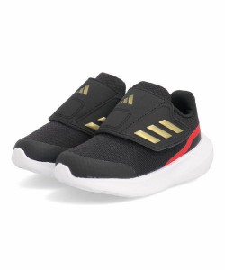 adidas アディダス CORE FAITO 2.0 AC I ベビーシューズ(コアファイト2.0ACI) IG5390 コアブラック/ゴールドメタリック/ベタースカーレッ