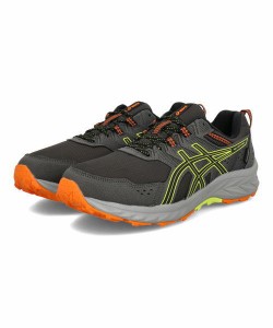 ASICS アシックス GEL-VENTURE 9 WATERPROOF【防水】メンズスニーカー(ゲルベンチャー9WP) 1011B705 020 グラファイトグレー/ネオンライ