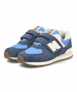 new balance ニューバランス PV574 キッズスニーカー ストラップシューズ 518574 RA1 ネイビー