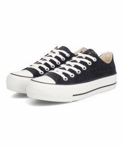 converse コンバース NEXTAR110 PLTS CD OX レディーススニーカー 厚底 ローカット(ネクスター110PLTSCDOX) 38001400 ブラック