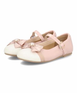 Betty Kids ベティキッズ キッズ セレブレイトパンプス フォーマルシューズ バレエシューズ リボン ビジュー 226220 ピンク