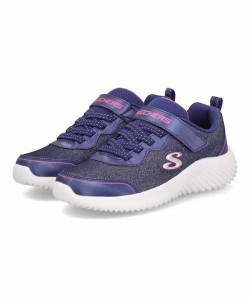 SKECHERS スケッチャーズ BOUNDER-GIRLY GROOVE【軽量】キッズスニーカー 厚底(バウンダーガーリーグルーヴ) 303528L ネイビー