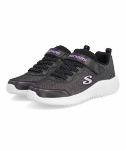 SKECHERS スケッチャーズ BOUNDER-GIRLY GROOVE【軽量】キッズスニーカー 厚底(バウンダーガーリーグルーヴ) 303528L ブラック