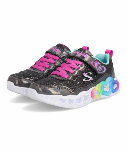 SKECHERS スケッチャーズ S LIGHTS HEART LIGHTS-FRESH LOVE【光る靴/オンオフボタン】キッズスニーカー(Sライツハートライツ) 303752L 