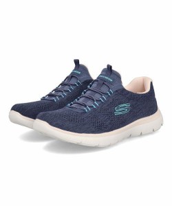 SKECHERS スケッチャーズ SUMMITS-FUN FLARE【超軽量/ワイド】着脱簡単 レディーススニーカー スリッポン(サミッツファンフレア) 150113W