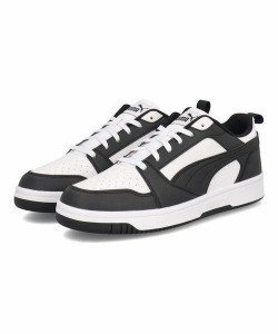 PUMA プーマ REBOUND V6 LOW メンズスニーカー(リバウンドV6ロウ) 392328 01 プーマホワイト/プーマブラック/ホワイト