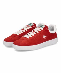 LACOSTE ラコステ BASESHOT 223 1 SFA レディースレザースニーカー(ベースショット2231SFA) 46SFA0055 17K レッド/ホワイト