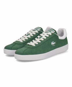 LACOSTE ラコステ BASESHOT 223 1 SMA メンズレザースニーカー(ベースショット2231SMA) 46SMA0065 2D2 ダークグリーン/ホワイト