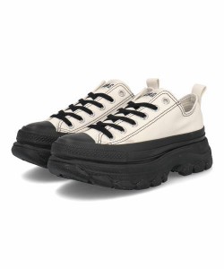 converse コンバース ALL STAR R TREKWAVE OX レディーススニーカー ローカット 厚底(オールスターRトレックウエーブOX) 31309830 ホワイ