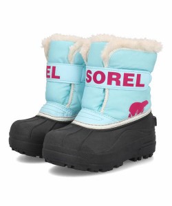 SOREL ソレル CHILDRENS SNOW COMMANDER【防水/保温】キッズウィンターブーツ(チルドレンスノーコマンダー) NC1960 428 オーシャンサーフ