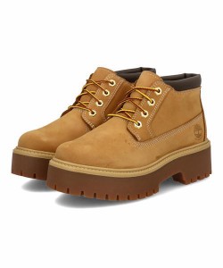 Timberland ティンバーランド STONE STREET MID LACE WP BOOT レディースブーツ (ミッドウォータープルーフブーツ) A5RF9 ウィート