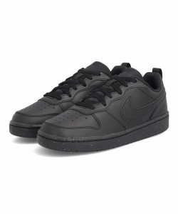 NIKE ナイキ COURT BOROUGH LOW RECRAFT GS キッズスニーカー(コートボローLOWリクラフトGS) DV5456 002 ブラック/ブラック/ブラック