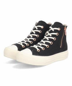 converse コンバース ALL STAR LIGHT PLTS PG Z HI レディーススニーカー 厚底 ハイカット(オールスターライトPLTSPGZHI) 5SD734 ブラッ