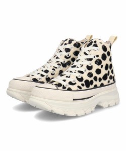 converse コンバース ALL STAR R TREKWAVE ANIMALFUR HI レディーススニーカー 厚底(オールスターRトレックウエーブアニマルファーHI) 1S