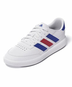 adidas アディダス COURTBLOCK U メンズスニーカー(コートブロックU) IF4032 フットウェアホワイト/フットウェアホワイト/ベタースカーレ