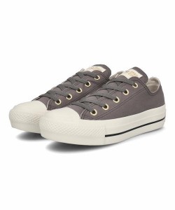 converse コンバース ALL STAR PLTS GE OX レディーススニーカー 厚底(オールスターPLTSGEOX) 31311061 チャコール