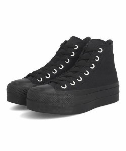 converse コンバース ALL STAR R LIFTED HI レディーススニーカー ハイカット 厚底(オールスターRリフテッドHI) 31311130 ブラック/ブラ