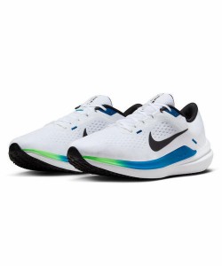 NIKE ナイキ AIR WINFLO 10【軽量】メンズスニーカー(ウィンフロー10) DV4022 103 ホワイト/ブラック/スターブルー/グリーンストライク