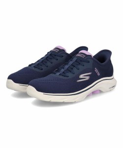 SKECHERS スケッチャーズ SLIP-INS スリップインズ GO WALK 7-VALIN【軽量】レディーススニーカー(ゴーウォーク7バリン) 125233 ネイビー