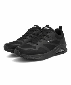 SKECHERS スケッチャーズ TRES-AIR UNO-REVOLUTION-AIRY メンズスニーカー 厚底(トレスエアウノレボリューションエアリー) 183070 ブラッ