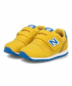 new balance ニューバランス IZ373 ベビースニーカー ベビーシューズ 子供靴 ワンベルト 715373 AJ2 イエロー