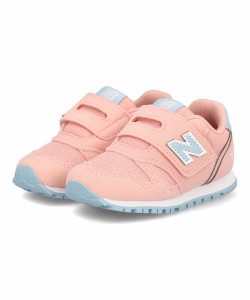 new balance ニューバランス IZ373 ベビースニーカー ベビーシューズ 子供靴 ワンベルト 715373 AM2 ピンク