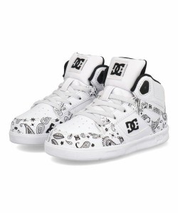 DC SHOES ディーシーシューズ PURE HIGH-TOP SE UL SN ベビースニーカー ハイカット(トドラーピュアハイトップSEULSN) DT241603 WBK ホワ