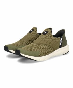 PUMA プーマ SOFTRIDE FLEX EASE IN WD【軽量/幅広】メンズスニーカー(ソフトライドフレックスイーズインワイド) 309902 03 プーマオリー