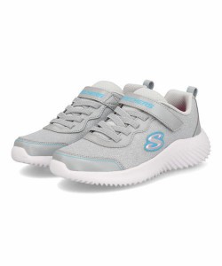 SKECHERS スケッチャーズ BOUNDER-GIRLY GROOVE【軽量】キッズスニーカー 厚底(バウンダーガーリーグルーヴ) 303528L GRY グレー