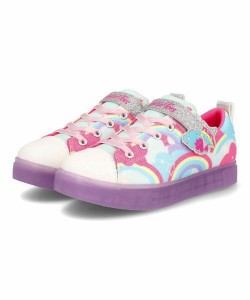 SKECHERS スケッチャーズ S LIGHTS-TWINKLE SPARKS ICE 2.0-SHIMMERING SKY 光る靴 オンオフボタン キッズシューズ(Sライツトゥインクル)