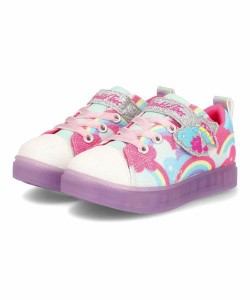 SKECHERS スケッチャーズ S LIGHTS-TWINKLE SPARKS ICE 2.0-SHIMMERING SKY 光る靴 ベビーシューズ(Sライツトゥインクルスパークスアイス