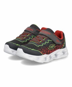 SKECHERS スケッチャーズ S LIGHTS-VORTEX 2.0-ZORENTO【光る靴】ベビースニーカー(Sライツボルテックス2.0ゾレント) 400603N チャコール